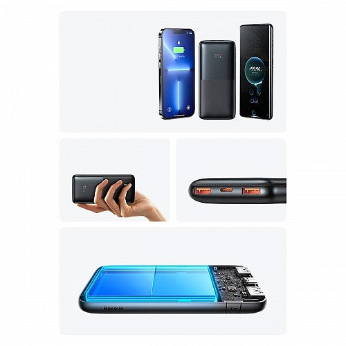 Baseus Powerbank 20W 10000mAh Display Bipow Pro Black Baseus Powerbank 20W 10000mAh Display Bipow Pro Black